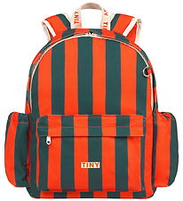 Tiny Cottons Rygsæk - Red-Blue Stripes - Summer Red