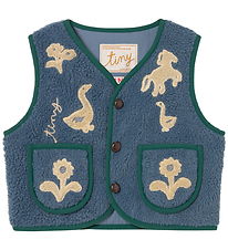 Tiny Cottons Liivi - Fleecet - Sherpa - Stone