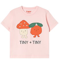 Tiny Cottons T-shirt - Tiny & Tiny Graphic Tee - Pink