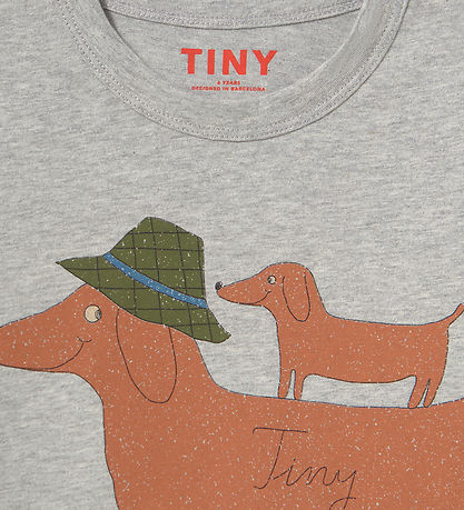 Tiny Cottons Bluse - Medium Grey Heather
