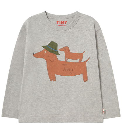 Tiny Cottons Bluse - Medium Grey Heather