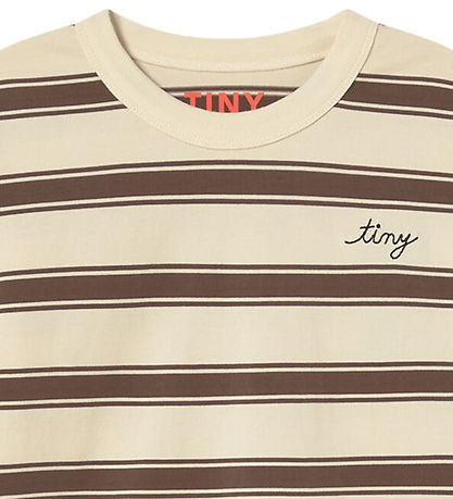 Tiny Cottons Bluse - Retro Stripes - Cacao