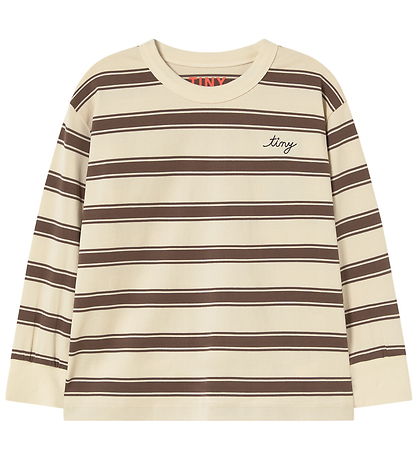 Tiny Cottons Bluse - Retro Stripes - Cacao