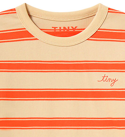 Tiny Cottons Bluse - Retro Stripes - Summer Red