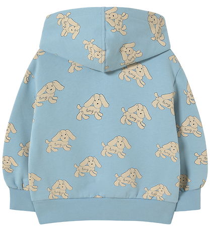 Tiny Cottons Hættetrøje - Dogs - Denim Blue