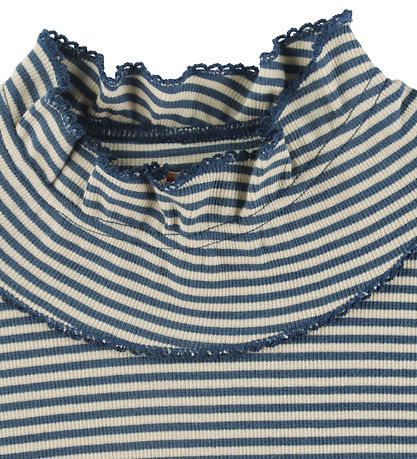 Tiny Cottons Bluse - Rib - Stormy Blue