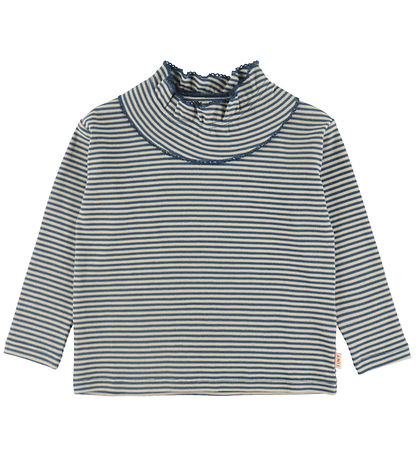 Tiny Cottons Bluse - Rib - Stormy Blue