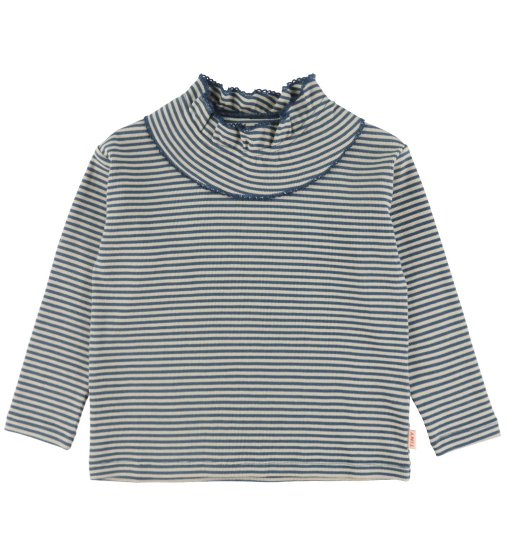 Tiny Cottons Blouse - Rib - Orageux Blue - Tiny Cottons - 6 ans (116) - Blouse