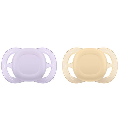 Philips Avent Sutter - 2-pak - Ultra Start - Gul/Lilla