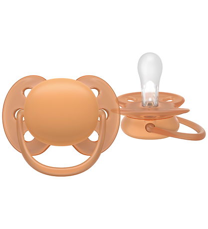Philips Avent Sutter - 2-pak - Ultra Soft - Grøn/Orange