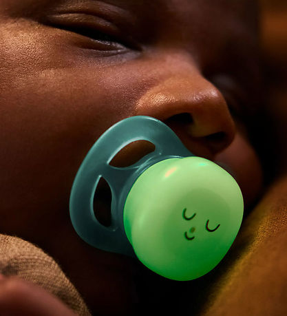 Philips Avent Sutter - 2-pak - Ultra Start Nighttime - Grøn/Blå