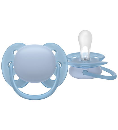Philips Avent Sutter - 2-pak - Ultra Soft - Grøn/Blå