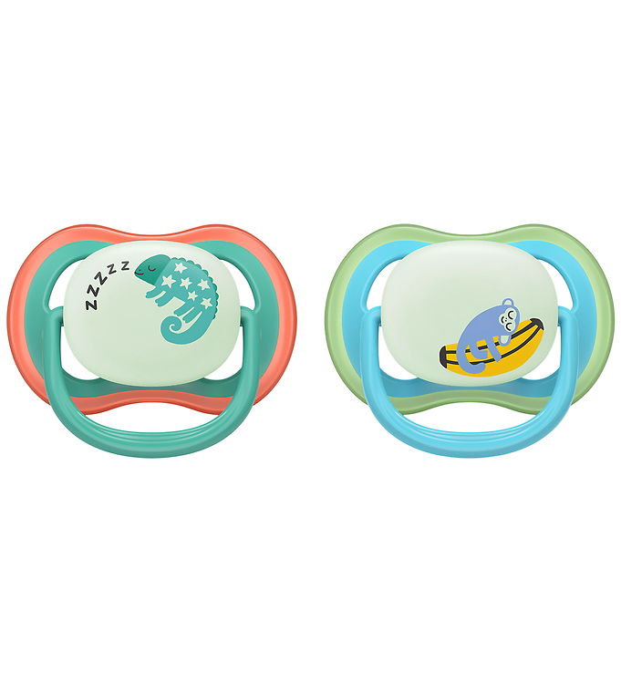 Philips Avent Nappar - 2-pack - Ultra Air Natt - Grön/Blå m.