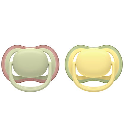 Philips Avent Sutter - 2-pak - Ultra Air - Grøn/Gul