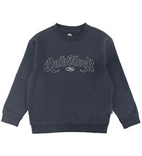 Quiksilver Sweatshirt - Dark Navy m. Print