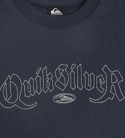 Quiksilver Sweatshirt - Dark Navy m. Print