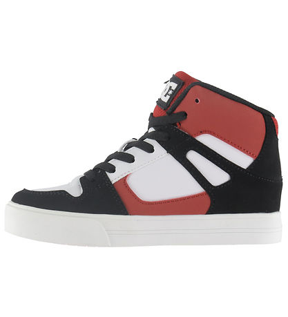 DC Sko - Rebound HI EV - Sort/Hvid/Rød