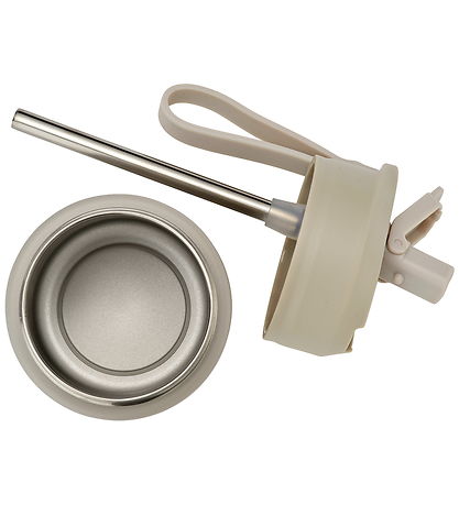 Carl Oscar Drikkedunk - Steelish - 400 ml - Greige m. Edderkop