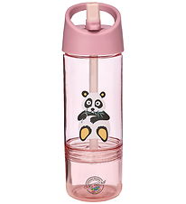 Carl Oscar Drikkedunk m. Sugerør - 2-i-1 - 300/150 ml - Pink m. 