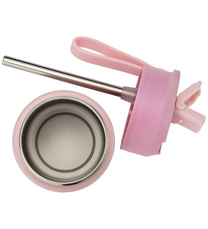 Carl Oscar Drikkedunk - Steelish - 400 ml - Pink m. Panda