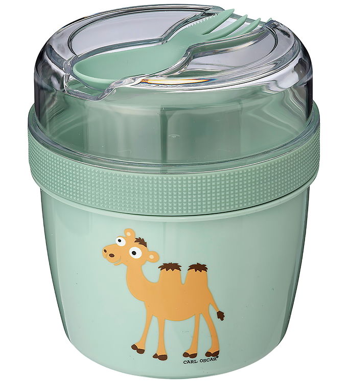 Carl Oscar Snackboks m. Køleelement - 600+300 ml - N'ice Cup - G