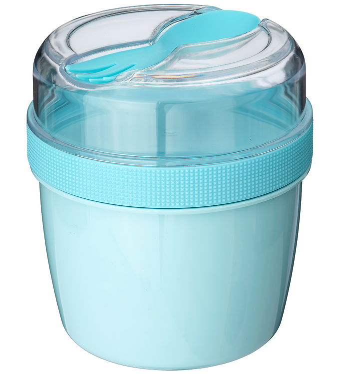Carl Oscar Snackboks m. Køleelement - N'ice Cup - Blå