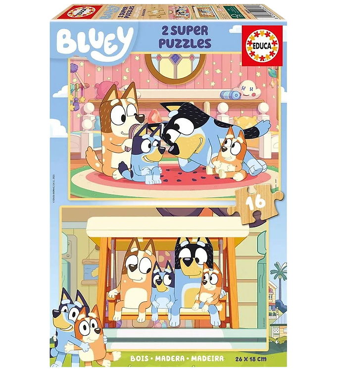 Educa Puslespil - 2x16 - Bluey