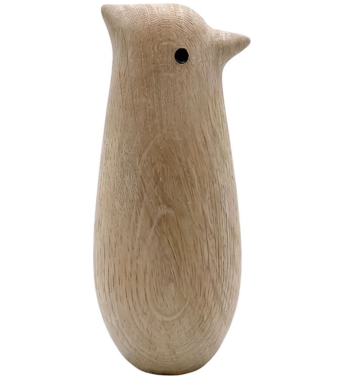 Novoform Træfigur - Far Sangfugl - Ubehandlet Eg