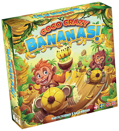 Spilbræt - Coco Crazy - Bananas