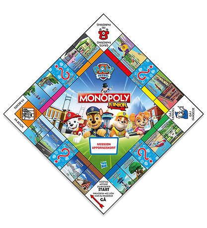 Spilbræt - Monopoly Junior - Paw Patrol