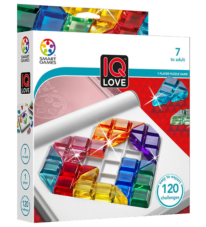 IQ Love - IQ-spil - SmartGames - 120 Opgaver