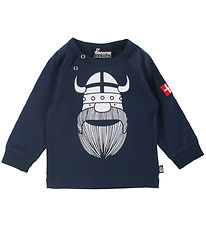 Danefæ Bluse - DaneBaby Basic - Navy Erik