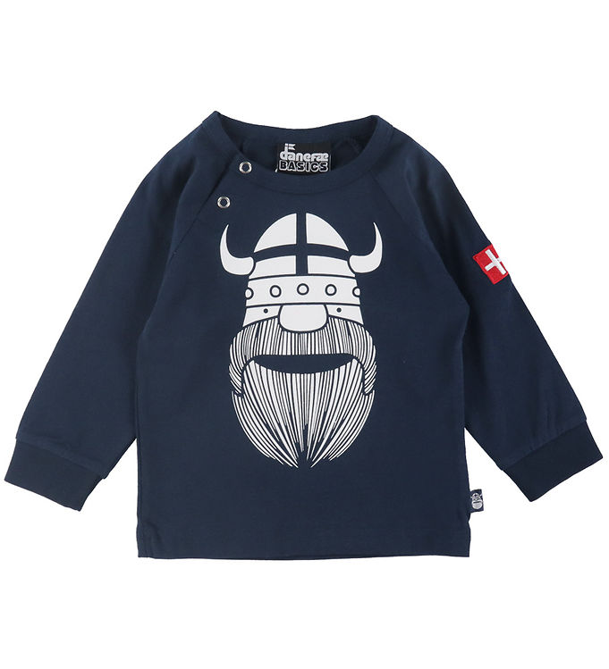 Danefæ Bluse - DaneBaby Basic X - Navy Erik
