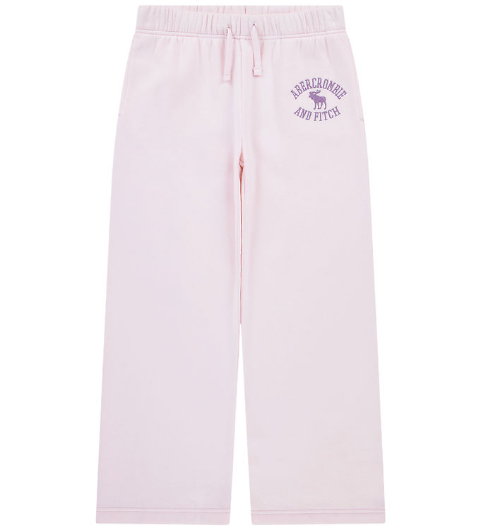 Abercrombie & Fitch Sweatpants - Pink Marshmallow