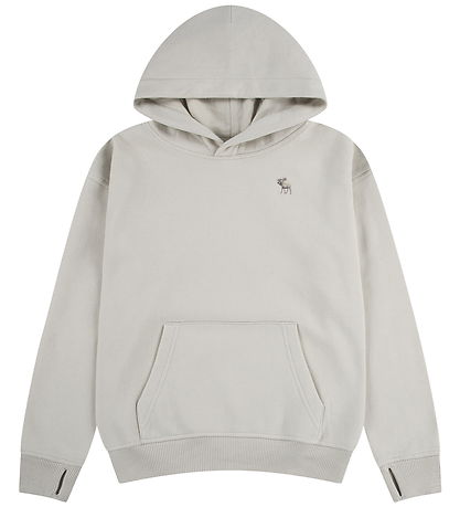 Abercrombie & Fitch Hættetrøje - Pumice Stone