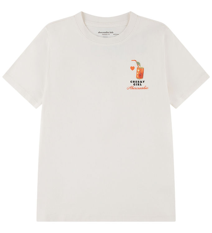 Abercrombie & Fitch T-Shirt - Jet Stream m. Print