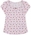Abercrombie & Fitch Blouse - Rosette Pointelle - Cherry Cluster