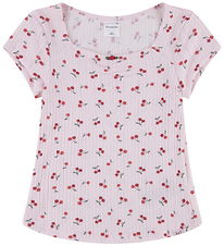 Abercrombie & Fitch Bluse - Rosette Pointelle - Cherry Cluster