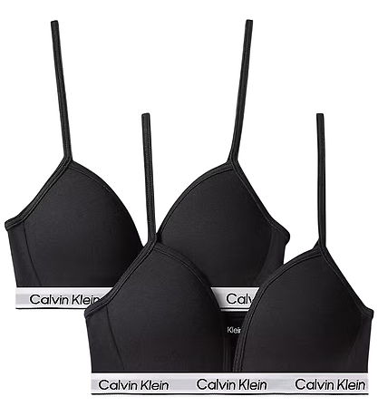 Calvin Klein BH u. Bøjle - 2-pak - PvhBlack