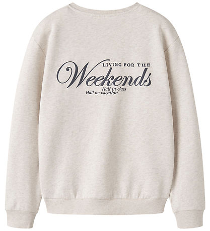 Name It Sweatshirt - NkfLioca - Peyote Melange