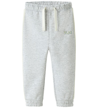 Name It Sweatpants - NmmLorcan - Light Grey Melange
