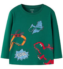 Name It Bluse - NmmLucius - Evergreen