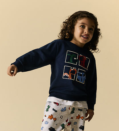 Name It Sweatshirt - NmmLorenzo - Navy Blazer