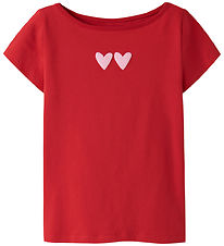 Name It T-Shirt - NkfLimo - Urban Red