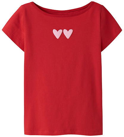 Name It T-Shirt - NkfLimo - Urban Red