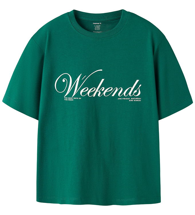 Name It T-Shirt - NkmLaertes - Evergreen