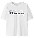 Name It T-Shirt - NkmLaertes - Cloud Dancer