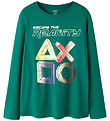 Name It Bluse - NkmLowen - Evergreen