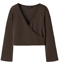 LMTD Blouse - Wrap Top - NlfLeann - Delicioso