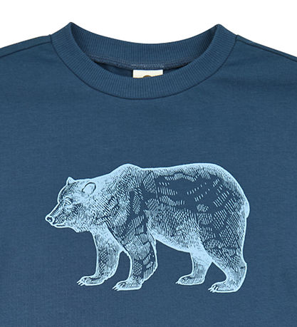 Müsli Bluse - Bear - Navy